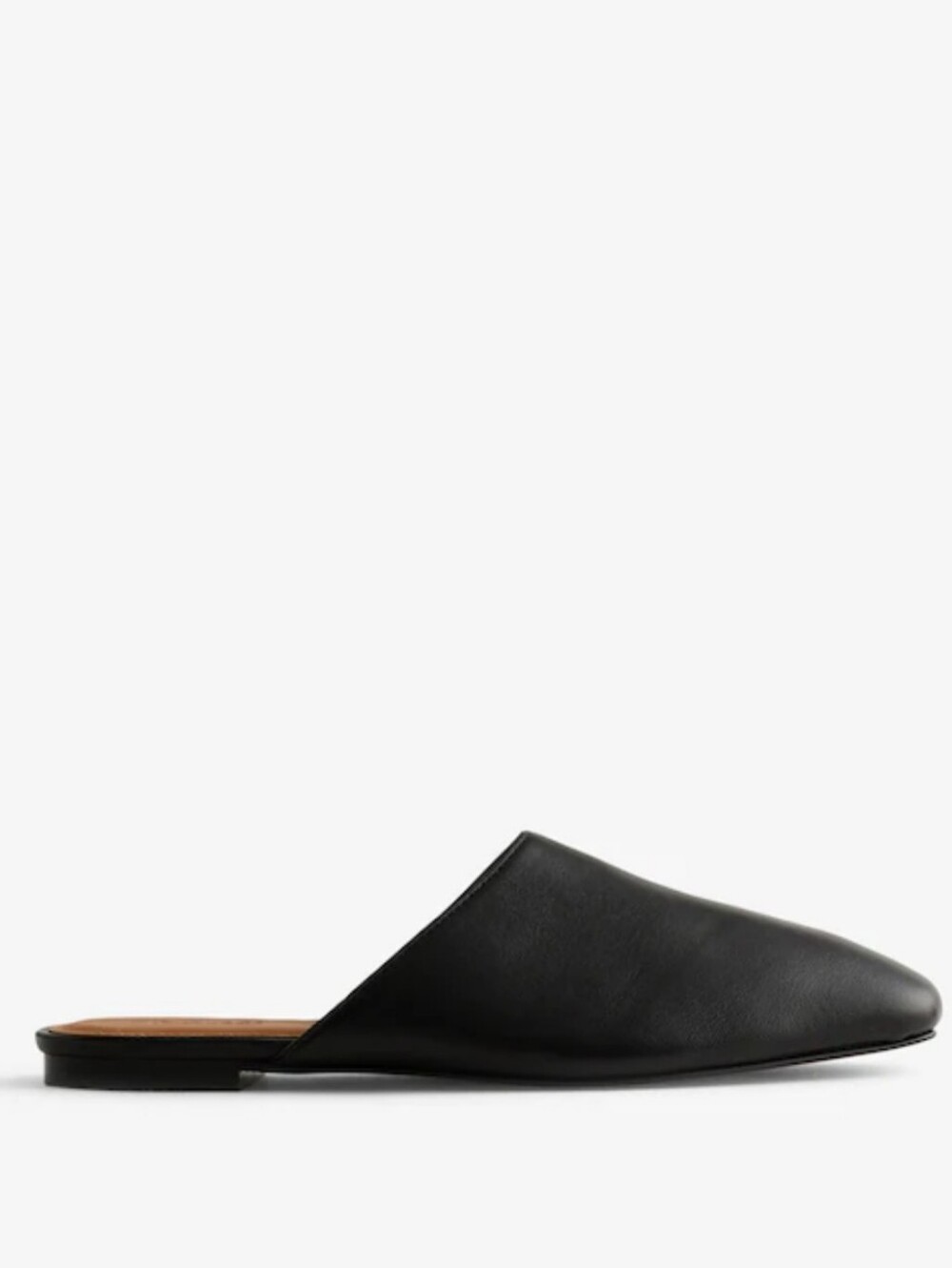 Madewell The Mylie Glove Leather Mule - True Black
